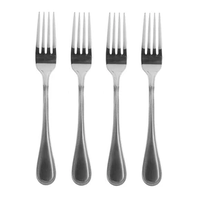 Handtuch Perlen Antik 18/10 Edelstahl Besteck Tafelgabeln (4er Set) NICHT - Bild 1 von 2