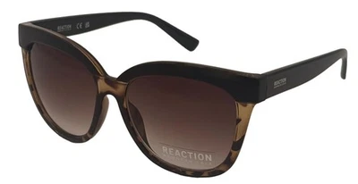 Gafas de sol Kenneth Cole Reaction para mujer suaves cuadradas rubias Havana KC1320 52F Foto 1 de 4