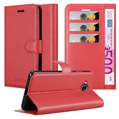 Case for Huawei Y6 2017 Protection Book Wallet Phone Cover Magnetic - Image 1 of 4