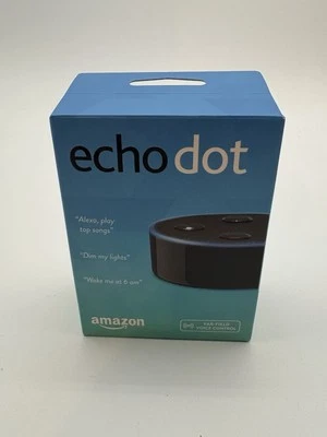 NIB Amazon Echo Dot 2nd Generation w/ Alexa Voice Media Smart Device Sku 26 - Image 1 of 4