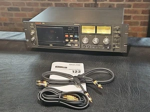 **SEE VIDEO** TASCAM 122-B Pro Studio Cassette Deck Audiophile Recorder Japan - Picture 1 of 8