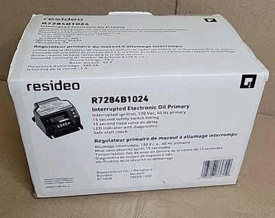 Resideo R7284B1024 Interrupted ELECTRONIC OIL PRIMARY New Openbox