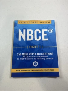 NBCE(R) PART 1 Chiropractic Board Review: 250 most popular questions for Part 1 - Picture 1 of 3