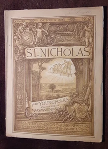 1893 St NICHOLAS Magazine~WHEAT/Minneapolis MN.~SANTO DOMINGO~Sarawak, Malaysia - Picture 1 of 23