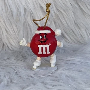 Vintage 1988 M&M’s Candy Christbaumschmuck Mars Rot M&M - Bild 1 von 6