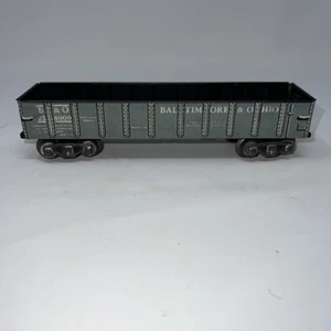 Marx - O Gauge - Baltimore & Ohio Gondola #254000 - Vintage Train, Look!!! - Picture 1 of 7