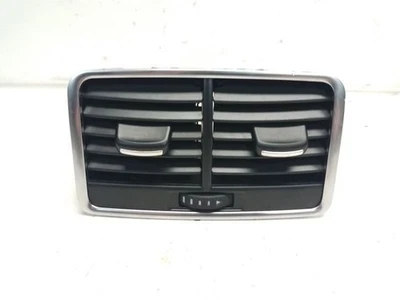 Audi A6 2008 ventilación central del tablero *negro con moldura cromada*  Foto 1 de 4