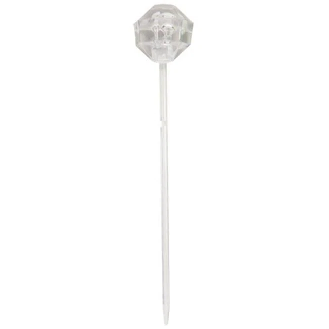 Trendware 193432 Clear Party Picks Diamond Shape - Case of 96 - Image 1 of 1