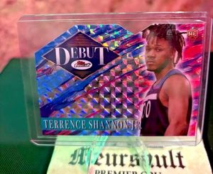 2024-25 Topps Finest NBA Terrence Shannon JR RC Refractors Blue Geometric D-25 - Bild 1 von 2