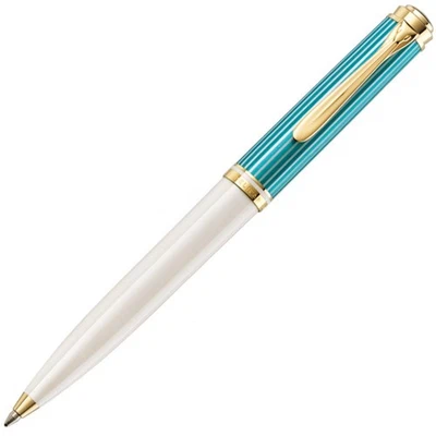 Pelikan K600 Souverän Kugelschreiber türkis weiss Special Edition Pelikan Shop - Bild 1 von 4