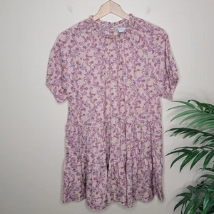 Nuevo con etiquetas Hayden | Top túnica bebé muñeca floral cachemira rosa talla mediana - Imagen 1 de 6