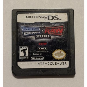 WWE Smack Down Vs Raw 2010 Nintendo DS Game Cartridge - Tested/Works - Picture 1 of 3
