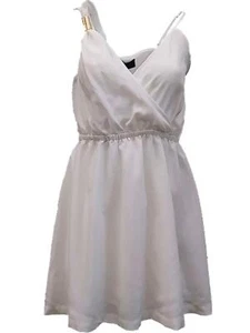 Kardashian Collection Womens White Sun Dress Swim Cover Up - Picture 1 of 1
