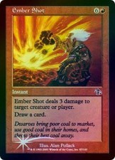 4X Ember Shot - Foil New MTG Judgment Magic