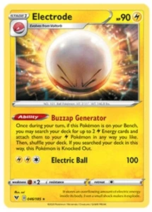 Pokémon Vivid Voltage - Electrodo 046/185 Holo Raro Como Nuevo Paquete Fresco - Imagen 1 de 1