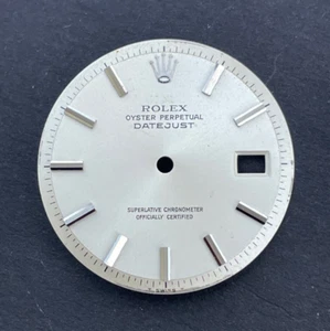 Vintage Rolex Oyster Perpertual Datejust Watch Dial For 36mm Case 1601 1603 1600 - Picture 1 of 10