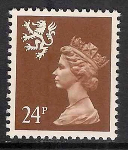 Scotland 1992 S70a 24p litho phosphorised paper perf. 14 type II Machin MNH - Picture 1 of 1