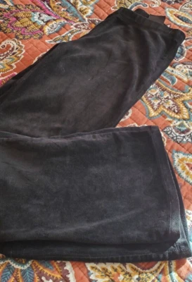 PANTALONES ACAMPANADOS DE TERCIOPELO NEGRO H&M TALLA 14 o 152-Europa Foto 1 de 3