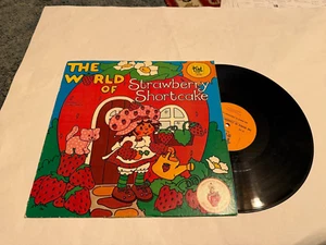 The World Of Strawberry Shortcake 1980 Original TV Soundtrack Used LP KS-165 VG - Picture 1 of 1