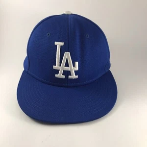Classic LA Dodgers Royal Blue White Letters Baseball Cap Adjustable -Excellent  - Picture 1 of 5