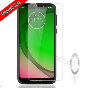 Vetro temperato protezione schermo per Motorola MOTO G7 Play 2019 Boost Mobile USA - Foto 1 di 1