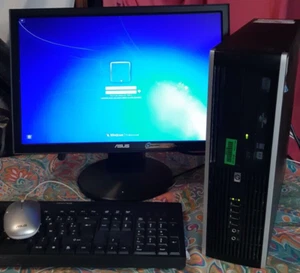 ordinateur de Bureau HP Compaq 8000 Élite Windows 7 Pro Intel Pentium 2,8GHz - Imagen 1 de 9