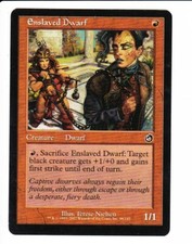 MTG  Torment  ENSLAVED DWARF