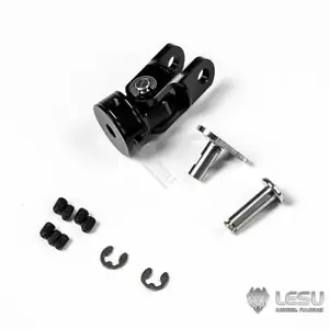 LESU Metal Universal Joint for Hydraulic Crane 1:14 RC Dump Truck Rotary Grab
