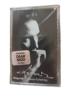 Midge Ure Answers To Nothing Cassette/Tape Synth Pop Sealed New 1988 - Picture 1 of 5