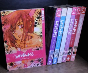 LOVELESS Manga Set by Yun Kouga; Volumes 1-7 IN ENGLISH - TokyoPop Paperback - Picture 1 of 4
