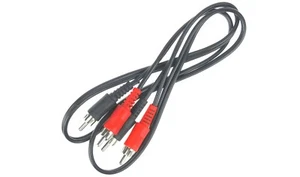 1 m Cinchkabel Stereo Verbindungskabel Audio HiFi Kabel - Cinch Chinch RCA - Picture 1 of 3