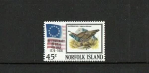 NORFOLK ISLAND SG175 BICENTENARIO DE LA REVOLUCIÓN AMERICANA PÁJARO MNH 1976 - Imagen 1 de 1