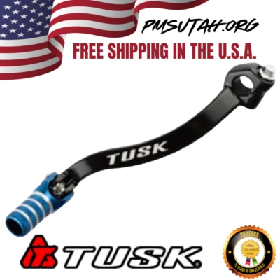 Tusk Shift Lever Blue Yamaha YZ250F 2014-2018 YZ 250F Engine Gear Shifter Pedal - Image 1 of 4