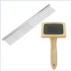 2 Pack Macrame Fringe Comb Set Stainless Steel Comb for Making Knitting3483