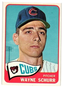 1965 Topps - Wayne Schurr (#149)   Cubs   CS
