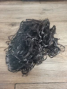 Junee Fashion 100% Kane Kalon Black Curly Wiglet - Picture 1 of 2