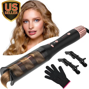 Automatic Curling Iron,  Auto Hair Curlers with 1" Hair Curler Large Barrel Cool - Picture 1 of 6