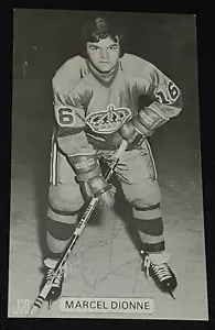 1970's - MARCEL DIONNE - LOS ANGELES KINGS - AUTOGRAPH - POSTCARD - ORIGINAL - Picture 1 of 2