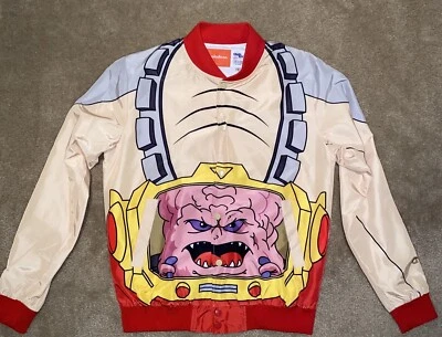 Chaqueta Chalk Line TMNT Teenage Mutant Ninja Krang Retro Fanimation Chaqueta Talla S Foto 1 de 4