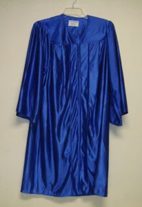 Vestido Graduation Source Azul Brillante 5' - 5' 2" Talla 45 Cremallera Frontal Prop Play - Imagen 1 de 6