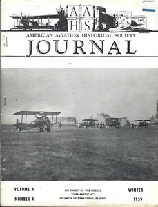 AAHS Vol 4 # 4 (Winter 1959) American Aviation Historical Society Journal - Picture 1 of 1