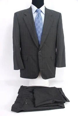 Dunhill 2Btn Gray Pinstripe Wool Suit Men’s 40R - Image 1 of 4