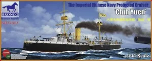 Bronco Kb14001 - 1/144 The Imperial Chinese Navy Protected Cruiser Chih Yuen - Bild 1 von 1
