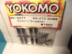 JUEGO DE BRAZO SUPERIOR DE TITANIO YOKOMO MR4TC BD-007T - Imagen 1 de 4