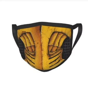 Mortal Kombat Scorpion Sub Zero Smoke Ninja Game Cosplay Costume Face Mask Adult - Picture 1 of 4