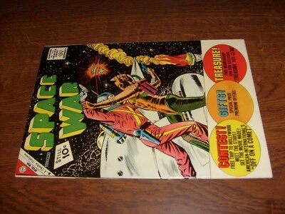 SPACE WAR vol 1 no 14, 1961 CHARLTON COMIC, "F/VF" - Image 1 of 4