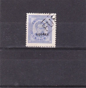 AZORES  D. LUIS I 25 REIS (1884-87)   CANCEL " FURNAS " - Picture 1 of 1