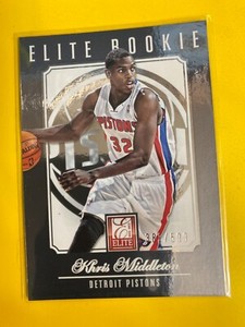 RS15521 2012-13 Elite #290 Khris Middleton RC ROOKIE #381/599