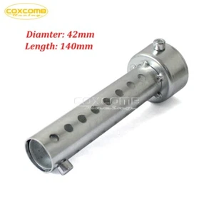 42mm Exhaust Can Muffler Insert Baffle DB Killer Silencer Motorcycle Baffle Pipe - Picture 1 of 7