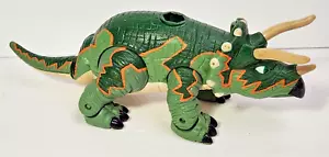 Imaginext Tank the Triceratops Green Dinosaur 2006 Toy Figure 10" - Picture 1 of 3